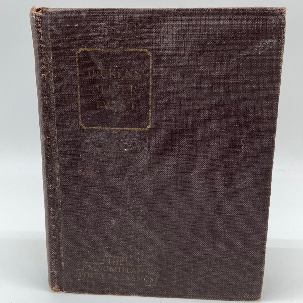 The Adventures of Oliver Twist by Charles Dickens 1925 Hardcover Vintage